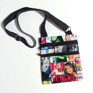 Vogue Clip Art Magazine Print Unbranded Crossbody Bag